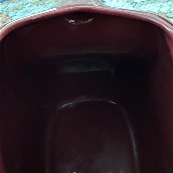 FIESTAWARE LARGE 7 1/2" Cinnabar Disc Pitcher (2000-2010) 67.25oz - Picture 4 of 5